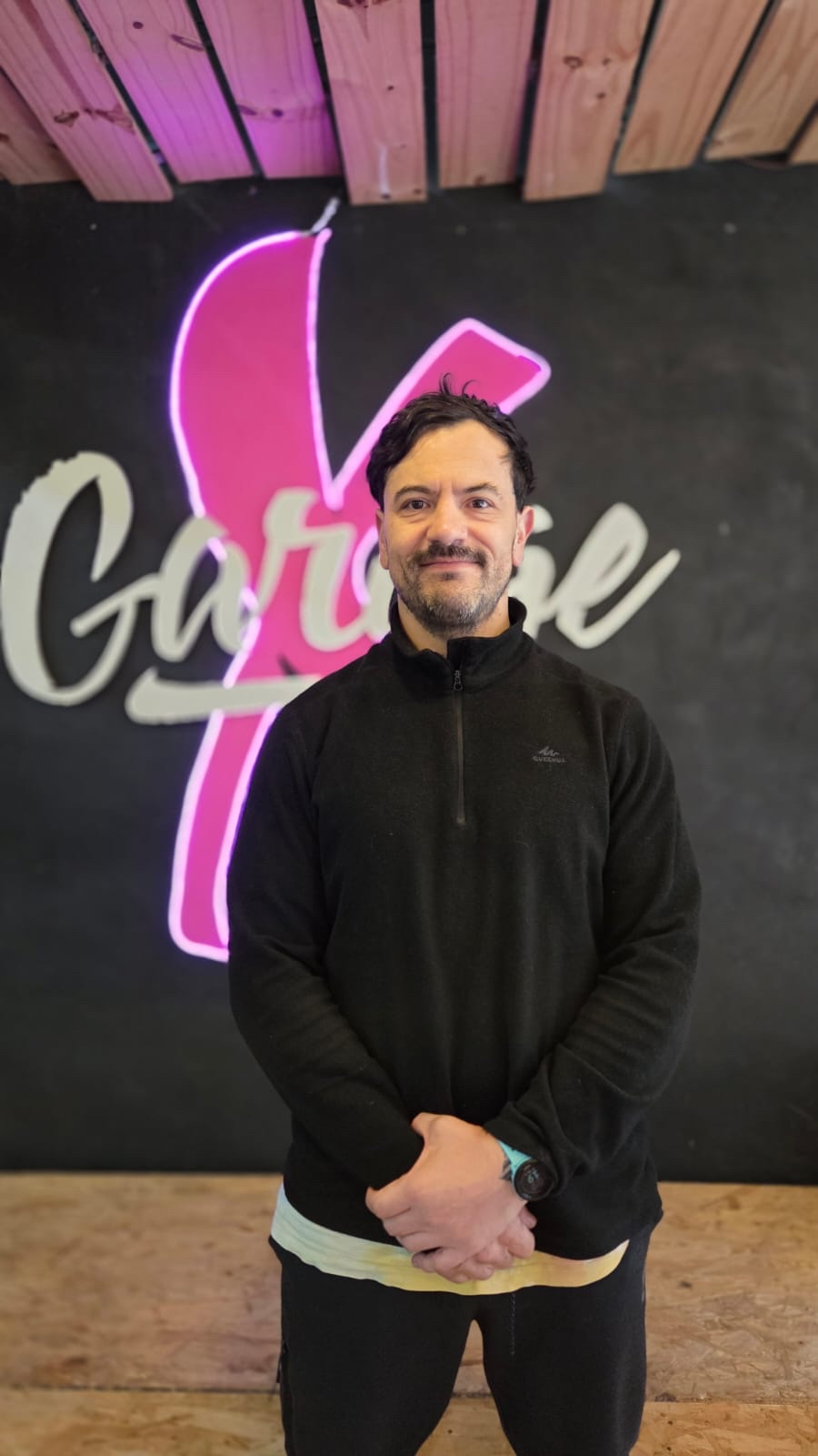 Saulo Díaz, fundador y head coach de Garage Box